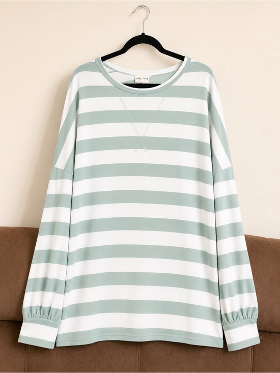 Lovely Melody Tops - NWT Boutique Lovely Melody Striped Top